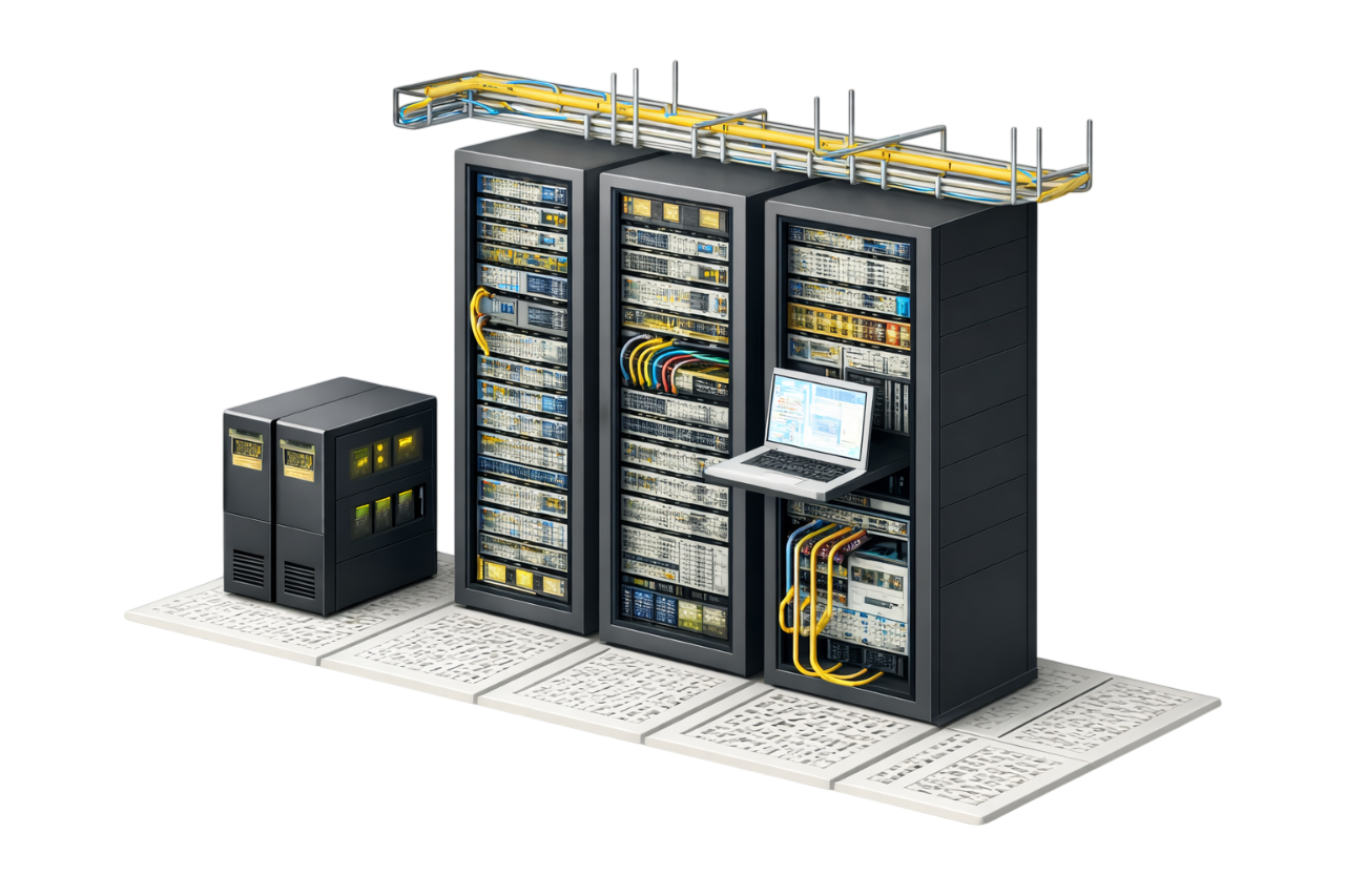 تصویر اتاق سرور